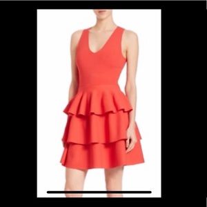Parker Orange Knit Dress